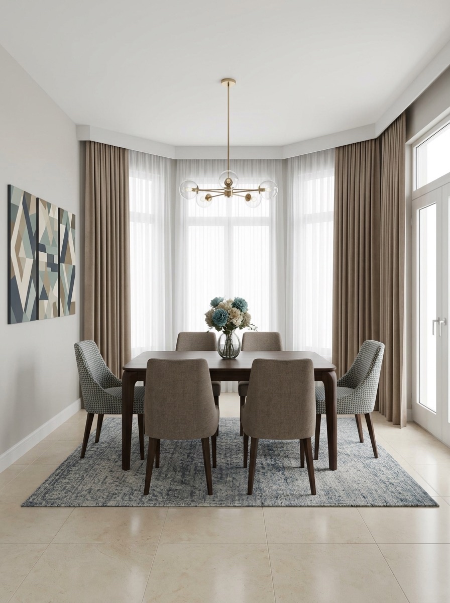 Elegant dining space for shared meals